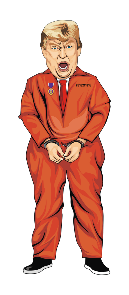 trump in orange jumpsuit