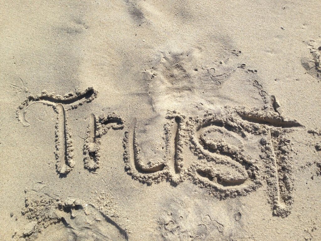 trust is acquired by most